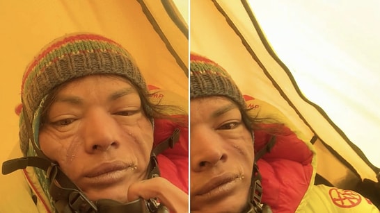 Terror Near the Summit: Climber Trapped Inside Tent Shares Terrifying Storm Footage