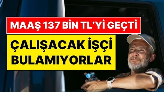 Avrupa'da Kriz Büyüyor: Maaşları 137 Bin TL'yi Aşmasına Rağmen Çalışacak İşçi Bulunamıyor