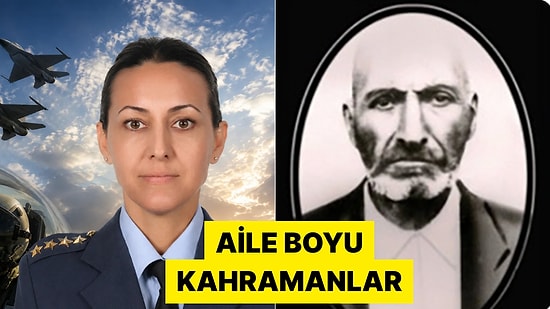 Türk Hava Kuvvetleri'nin İlk Kadın Generalinin Dedesinin Çanakkale Gazisi Olduğu Ortaya Çıktı