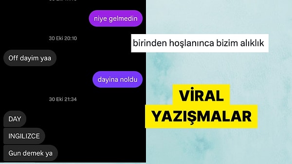 Yaptıkları Komik Mesajlaşmaları Paylaşarak Güldürdüler