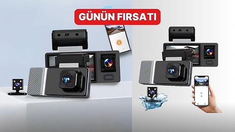 Günün Fırsatı: Hasuba 3 Kameralı Araç İçi Kamera Seti İndirimde!
