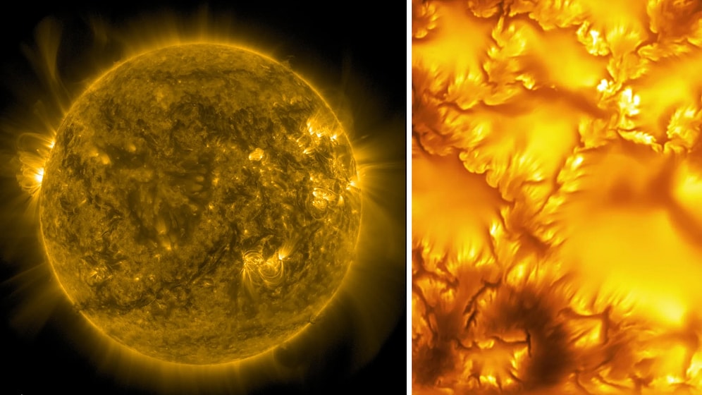 The Sun as Never Seen Before: Giant Telescope Captures Unprecedented Massive Plasma Swirls