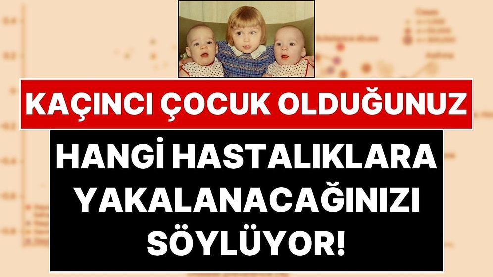 Bilim İnsanlarından Tarihi Keşif: Ailenizdeki Doğum Sıranız Hangi Hastalıklara Yakalanacağınızı Belirliyor