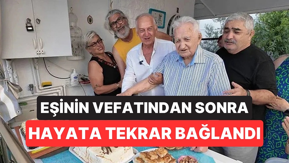 101 Yaşındaki Adamın Uzun Yaşamın Sırrı Buymuş! Eşinin Vefatının Ardından Hayata Yeniden Böyle Bağlandı