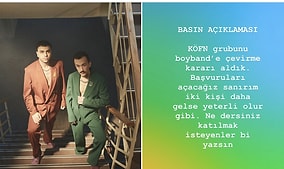 KÖFN Announces Surprise Move to Transform Into a Boyband