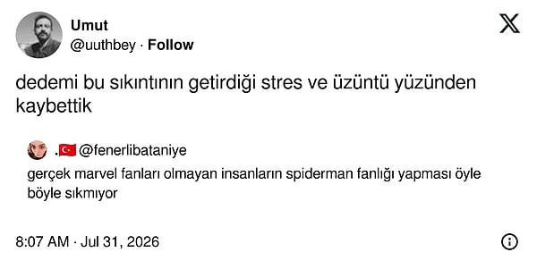 Çok acı...