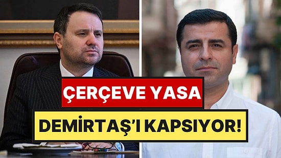 Gazeteci Fatih Atik'ten Çarpıcı İddia: Çerçeve Yasa Selahattin Demirtaş'ı Kapsıyor