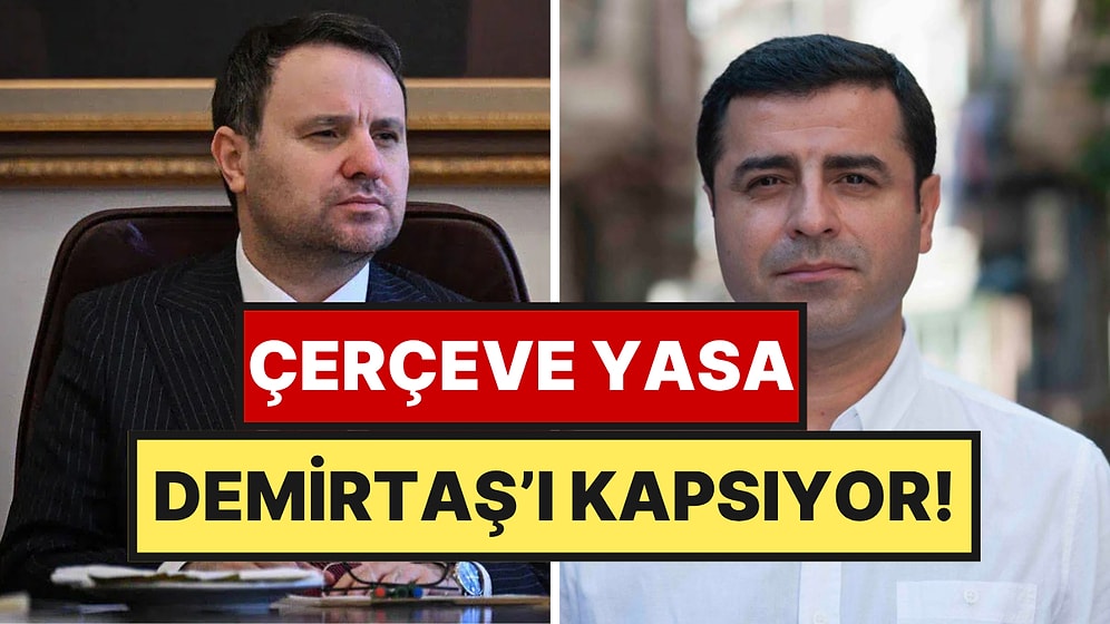 Gazeteci Fatih Atik'ten Çarpıcı İddia: Çerçeve Yasa Selahattin Demirtaş'ı Kapsıyor