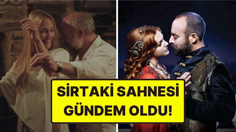 İmroz'da Bahar'dan Yeni Görüntü! Halit Ergenç ve Meryem Uzerli Sirtaki Yaptı