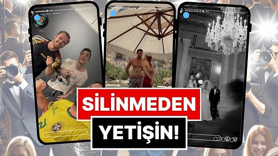 Silinmeden Yetişin: 3-8 Ağustos'ta Ünlülerin Paylaştığı "Kaçarsa Yazık Olur" Temalı Instagram Hikayeleri