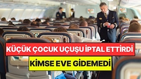 Kemerini Takmadığı İçin Uçak Kalkamadı: Küçük Çocuk Yüzünden Yolcular 1 Gün Bekledi