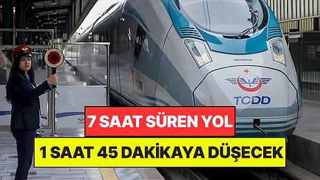 Çok Beklenen Hızlı Tren İçin Tarih Verildi: 7 Saat Süren Yol 1 Saat 45 Dakikaya Düşecek!