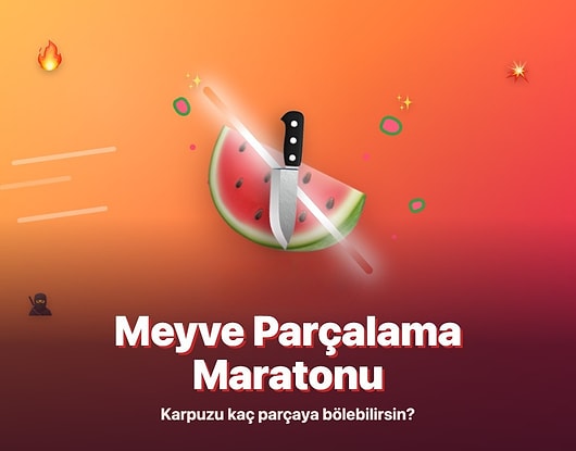 Reflekslerine Güvenenlere: Karpuzu En Fazla Kaç Dilime Bölebilirsin?