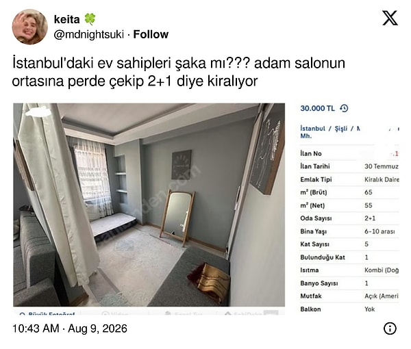 Bir X kullanıcısının dikkatini çeken bu detay viral oldu.