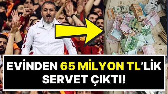 ultrAslan’ın Tribün Lideri Sebahattin Şirin’in Evinden Servet Çıktı: Para, Altın, Silah, Balistik Yelek!
