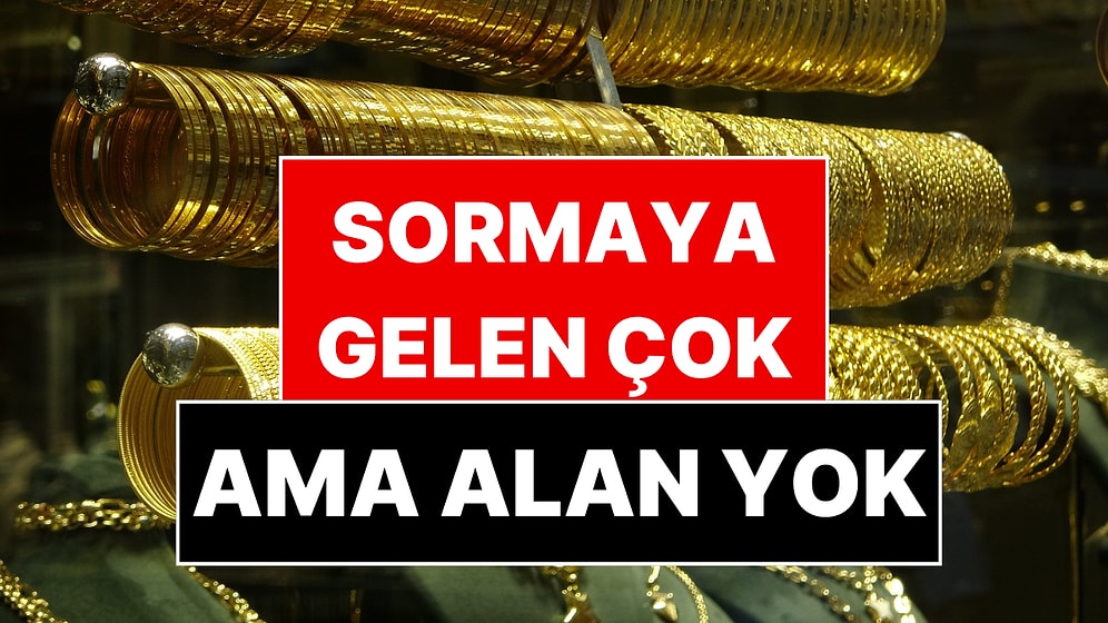 Kuyumcuya Altın Fiyatını Soran Vitrine Bakıp Çıkıyor