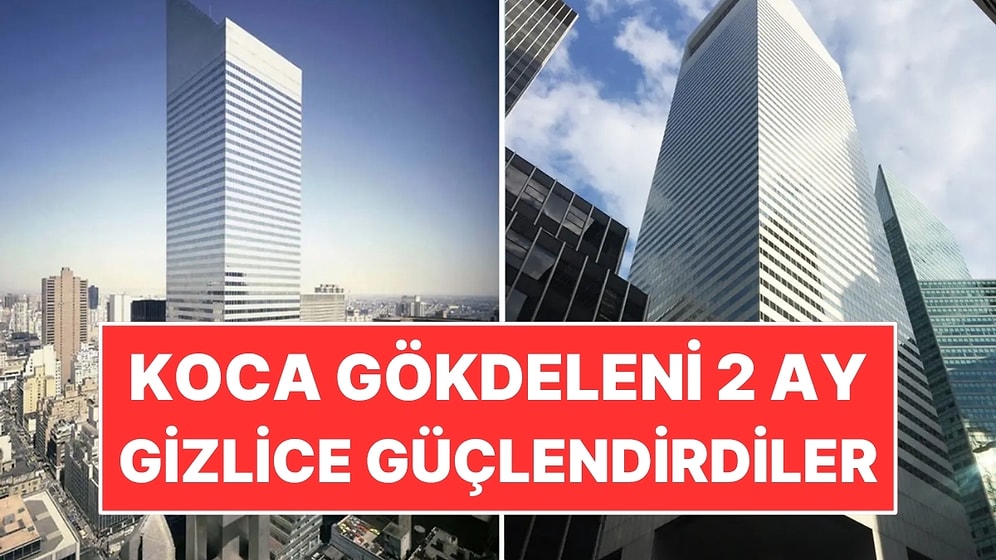 Gündüz İnsanların Çalıştığı Geceleri Gizlice Güçlendirilen 59 Katlı Gökdelen