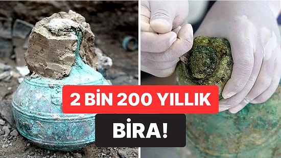 Hala Sıvı Halde! 2 Bin 200 Yıllık Bira Bulundu
