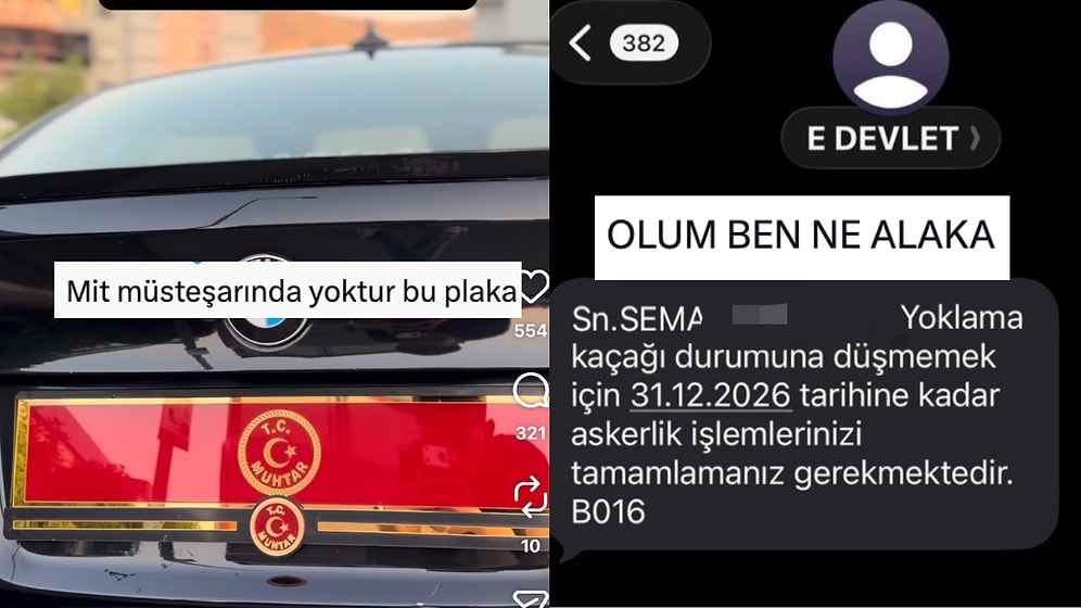 Kişiye Özel Plakalardan Yoklama Kaçaklarına Gelen Mesaja Son 24 Saatin Viral Tweetleri
