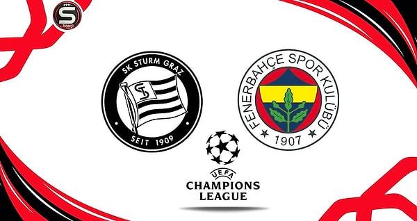 UEFA kulüp organizasyonunda mücadele eden Fenerbahçe, zorlu Sturm Graz karşılaşmasının ikinci yarısında bulduğu golle öne geçmeyi başardı.