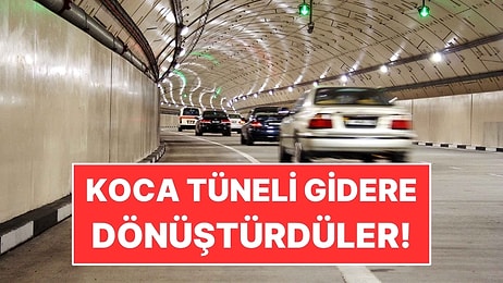 Yağmur Başlayınca Otoyolu Kapatıp Dev Gidere Çeviriyorlar