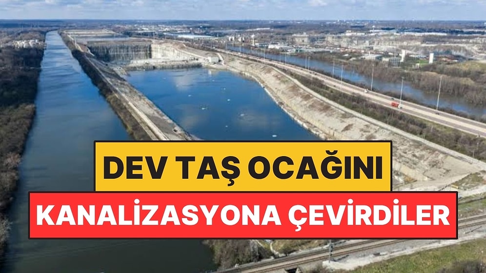 Dev Taş Ocağını Şehrin Kanalizasyon Kasasına Çevirdiler