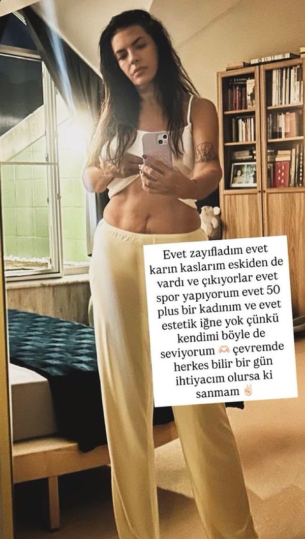 Yeşim Salkım's recent post quickly caught the attention of social media.