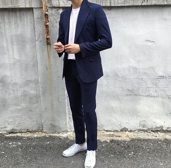 Lacivert Blazer Ceket