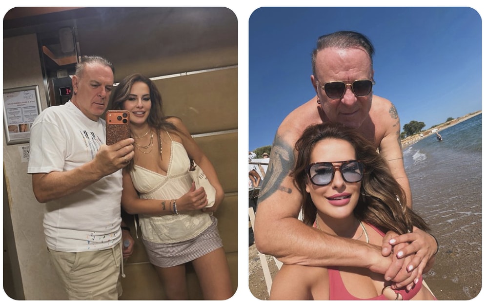 Burak Sergen and His Wife Share Romantic Vacation Moments Together
