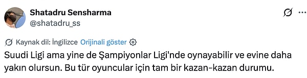 UEFA avantajı dile getirildi.