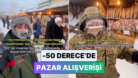 Yakutsk'ta Günlük Yaşam: Bir Türk Dünyanın En Soğuk Şehrindeki Pazarı Gezdi