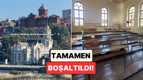 Bir İçerik Üreticisi 1454’ten Günümüze Ulaşan Fener Rum Lisesi'nin Son Halini Paylaştı