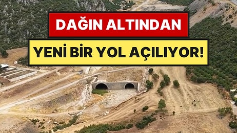 Türkiye'de Dağın Altına İkiz Tünel İnşa Ediliyor: Ürkütücü Geçit Pas Geçilecek