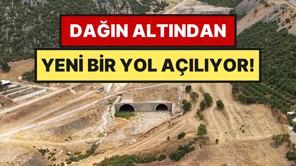 Türkiye'de Dağın Altına İkiz Tünel İnşa Ediliyor: Ürkütücü Geçit Pas Geçilecek