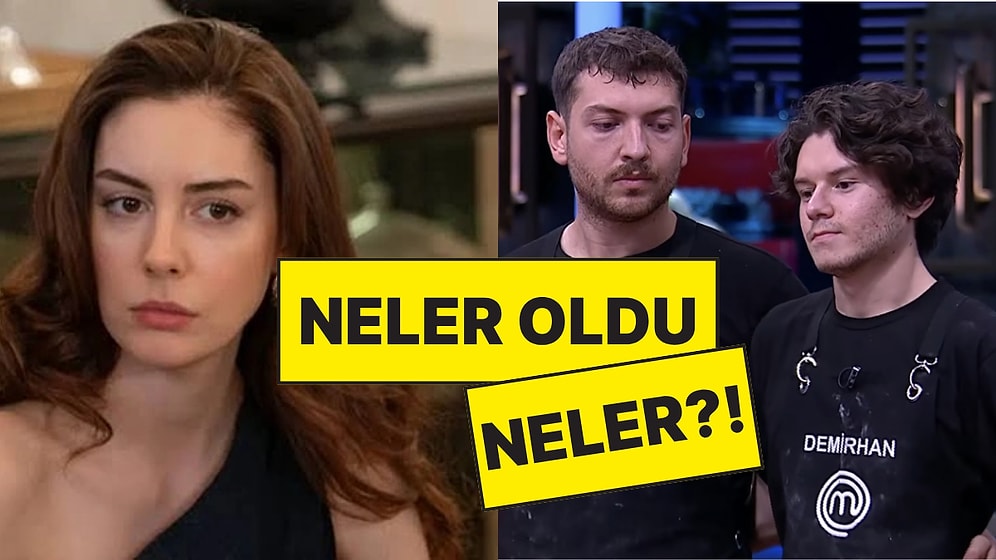 Kızılcık Şerbeti'nin Yeni Çimen'inden MasterChef'te Elenen İsme TV Dünyasında Bugün Yaşananlar