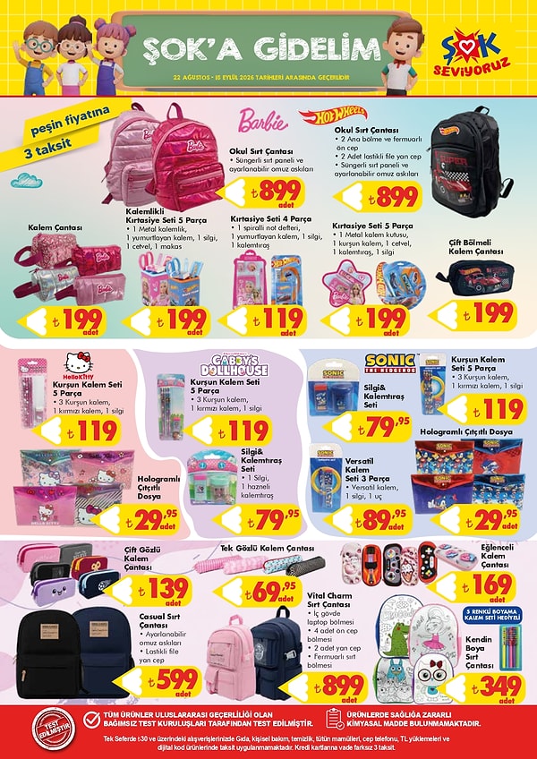 Barbie Okul Sırt Çantası 899 TL