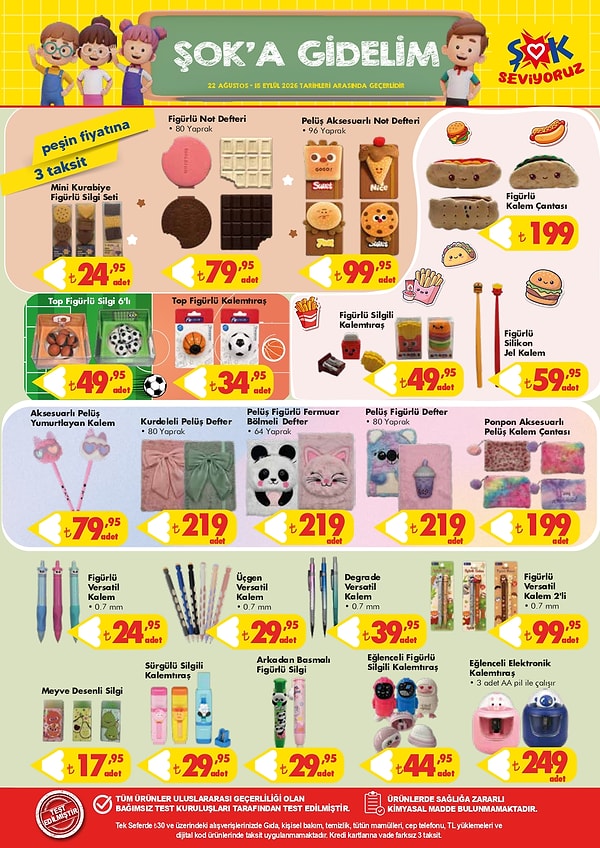 Mini Kurabiye Figürlü Silgi Seti 24,95 TL