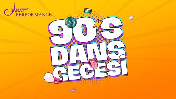 Bu ay geçmişe dönmek için 90’lar Dans Gecesi’ne gitmelisin!