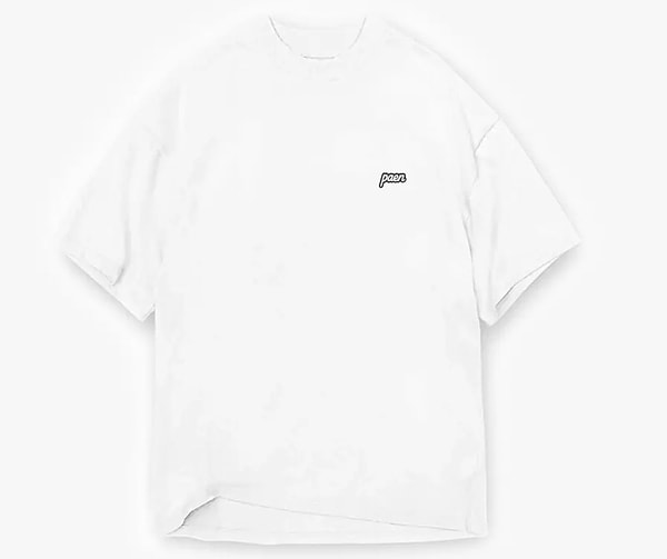 PAEN Basic oversize unisex tişört %50 net indirimle 799,00 TL yerine sepette 399,50 TL!