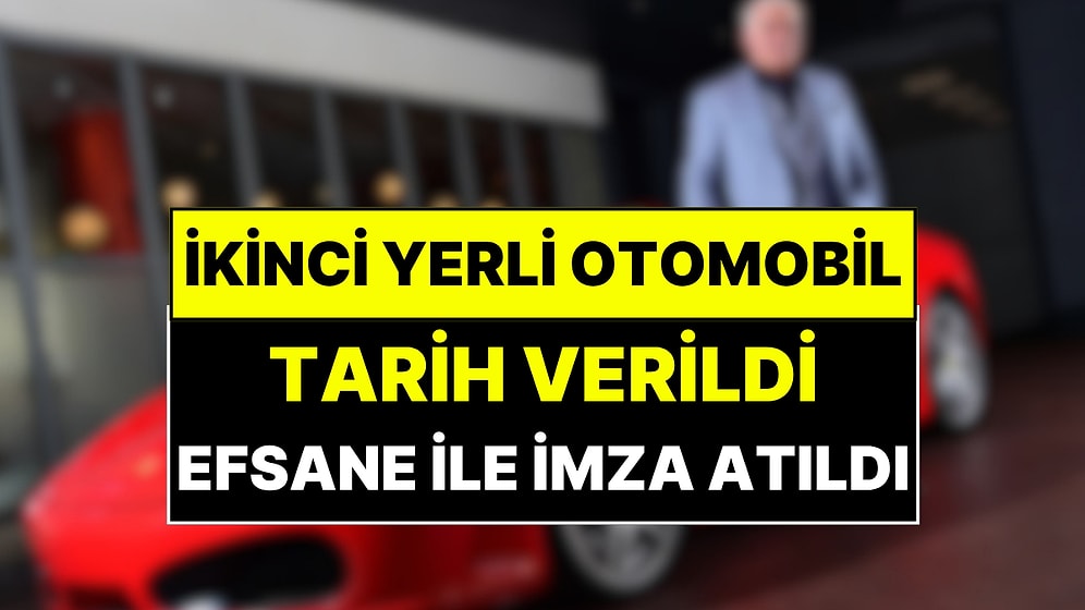 Togg'dan Sonra İkinci Yerli Otomobil Markası Geliyor: Model Ortaya Çıktı, Tarih Verildi