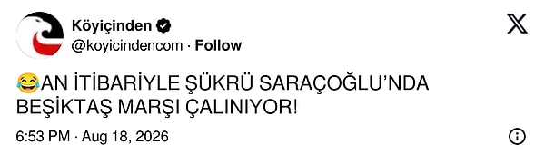 Beşiktaş taraftarı marşın "çalıntı" olduğunu iddia etti.