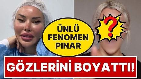 Gözlerini Maviye Boyattı! Yemekteyiz Programıyla Tanınan TikTok Fenomeni Pınar Özkurteller Herkesi Şaşırttı