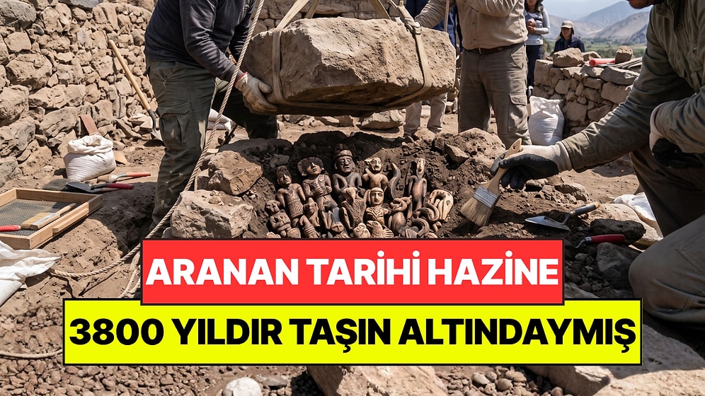 Ülkenin Tarihini Değiştirecek Keşif: 3 Bin 800 Yıldır Dev Taşın Altında Saklanmış