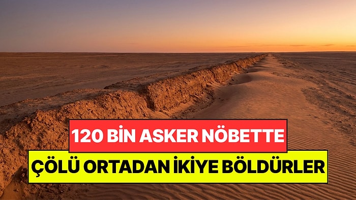 7 Yıl Boyunca 2700 Kilometrelik Hendek Kazdılar: Koca Çölü Ortadan İkiye Böldürler