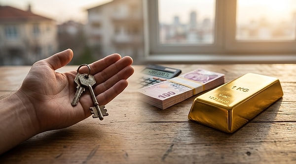 Evini satıp 1 kilo altın alan kişi ne kadar kazandı?