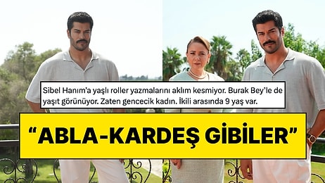 Burak Özçivit'in Annesi Rolünde 9 Yaş Büyük Sibel Taşçıoğlu'nun Oynaması Tartışma Yarattı
