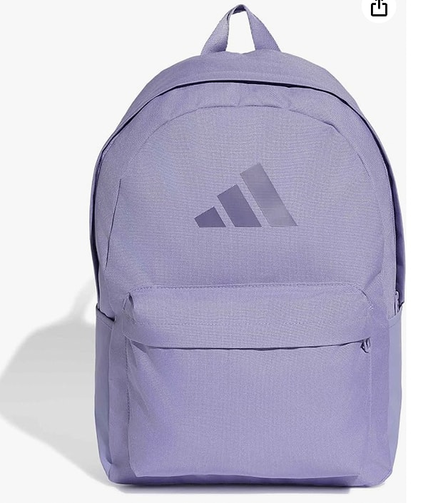 Adidas mor unisex sırt çantası %25 indirimle son 365 günün en düşük fiyatı net 1.274,25 TL!