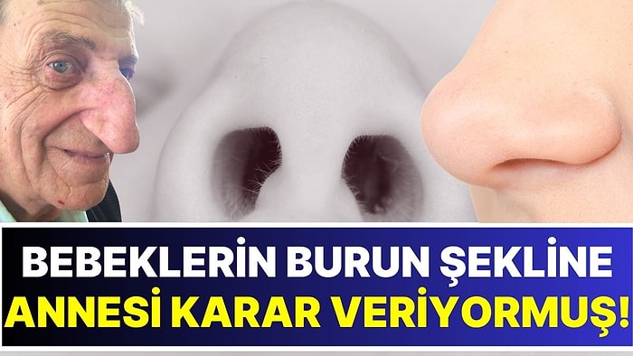 Burun ve Çene Şeklimize Annelerimiz Karar Veriyormuş! Hamilelikteki Diyet Bebeğin Yüz Hatlarını Değiştiriyor