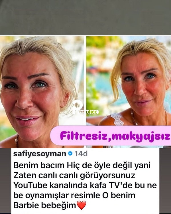 Seda Sayan'ın çıkışının ardından devreye tabii ki yıllardır yanından ayrılmayan "bacısı" Safiye Soyman girdi!