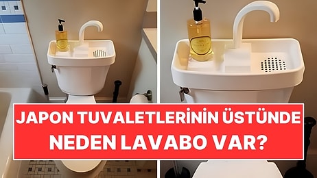 Japon Tuvaletlerinin Üstünde Neden Lavabo Var?